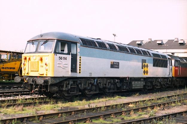 No. 56114 at Hither Green Depot