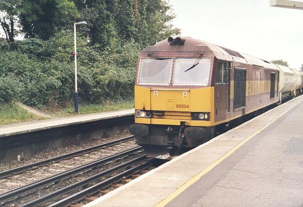 No. 60004 passing Greenhithe 