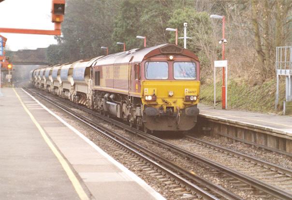 The 09:46 Hoo Junction to Eastleigh departmental