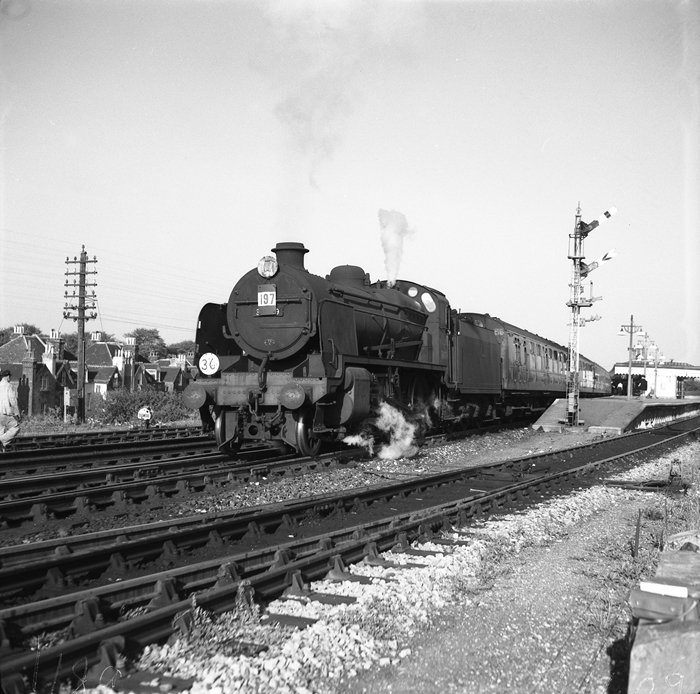 Folkestone Central circa 1958