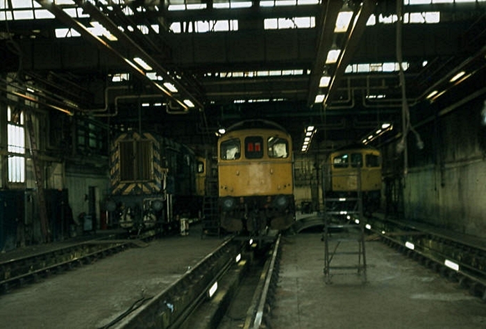 Hither Green Depot: 1978