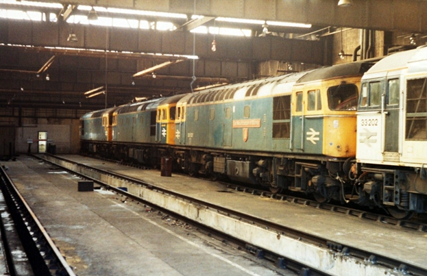 Hither Green Depot 1989